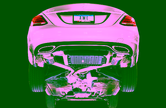 awe tuning mercedes exhaust