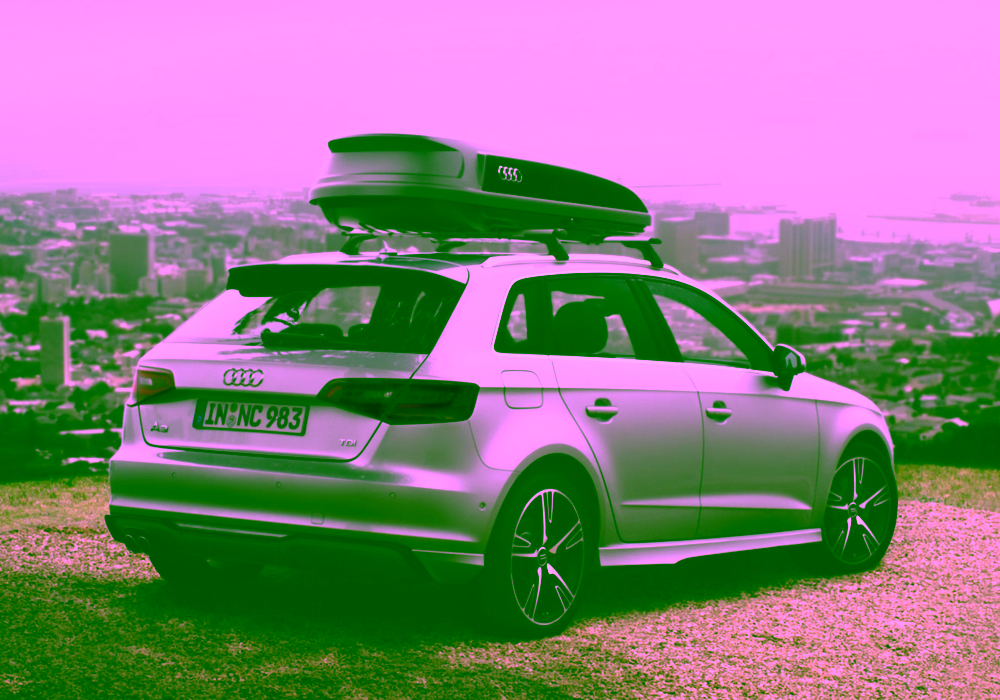 audi roof box