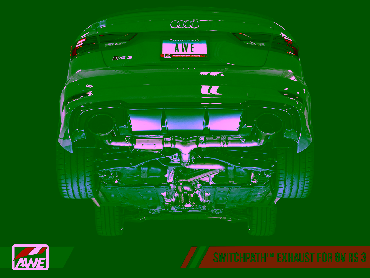 AWE Tuning exhaust Audi AWE Tuning exhaust Audi